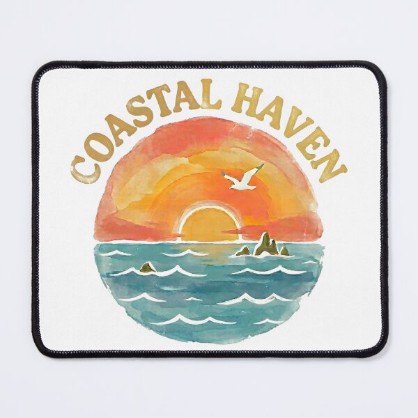 Item preview, Coastal Haven Vintage Retro Beach Life designed and sold by MaurizioDesign.
