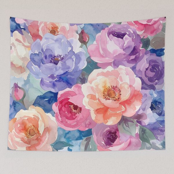 Item preview, Pretty Colorful Rose Flowers designed and sold by SeaStarAlex.