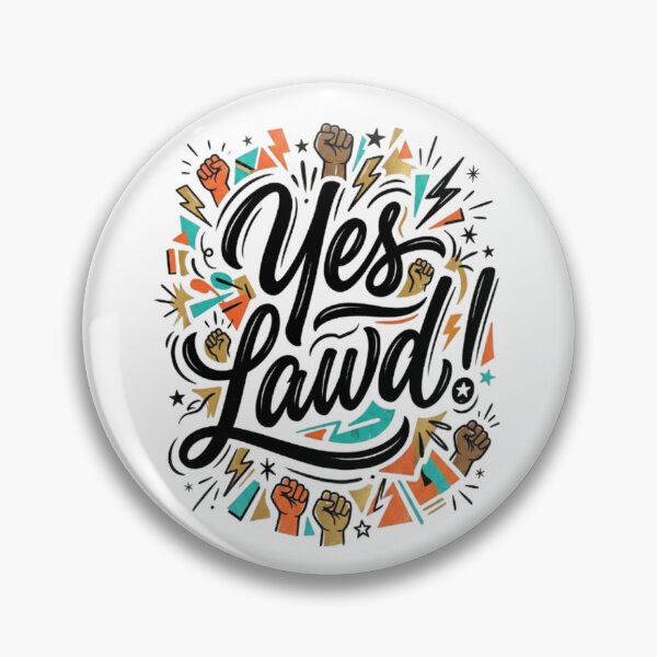 Item preview, Yes Lawd! Typography Collage – Empowered Script Graphic Tee designed and sold by Artify24.