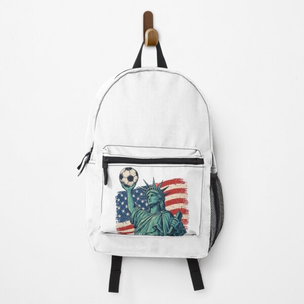 Item preview, American Soccer Fan Statue of Liberty USA T-Shirt designed and sold by DandelioMoon.