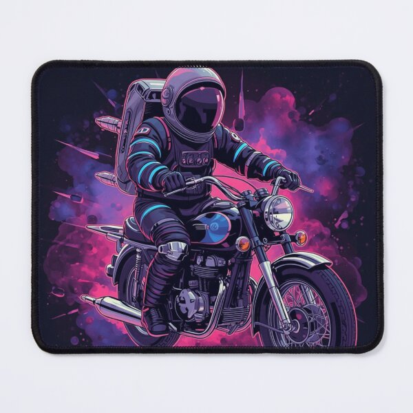 Item preview, Astronaut on a Retro Motorcycle designed and sold by Shanker-studio.