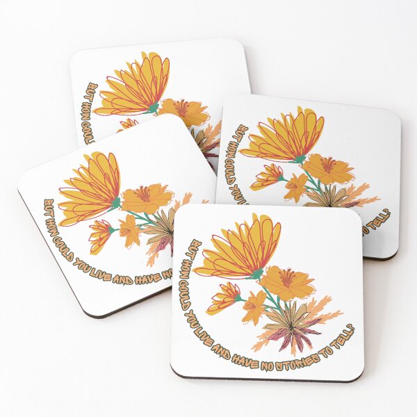 Item preview, but how could you live and have no stories to tell? Graffiti Flower Petal Art Statement designed and sold by print-et-al.