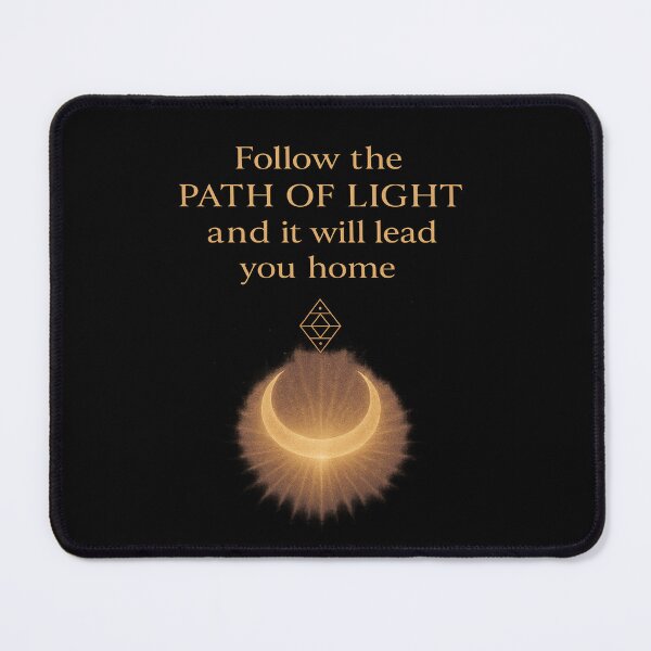 Item preview, Follow the Path of Light Quote designed and sold by Whispers of Light✨.