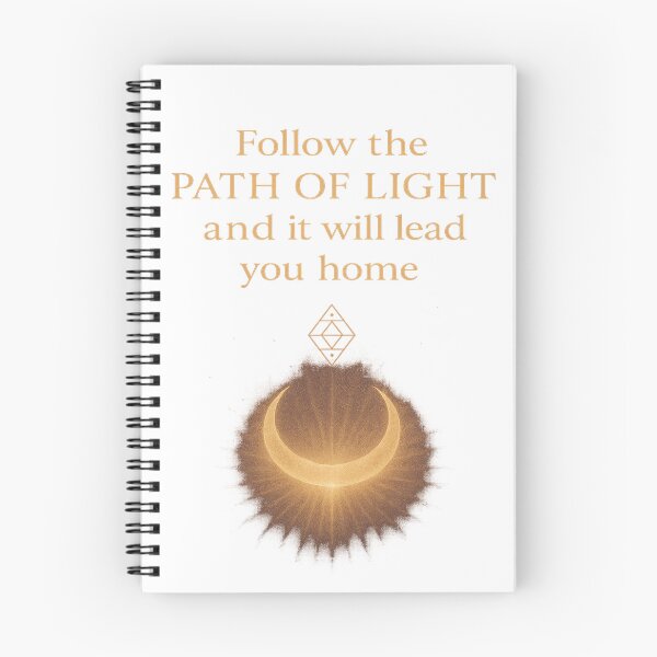 Item preview, Follow the Path of Light Quote designed and sold by Whispers of Light✨.