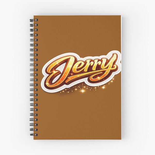 Item preview, Jerry Golden Name Sticker designed and sold by MoizCreations.