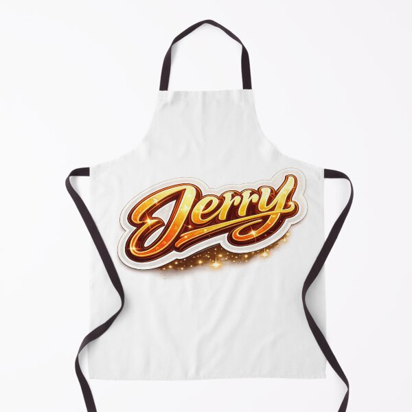 Item preview, Jerry Golden Name Sticker designed and sold by MoizCreations.