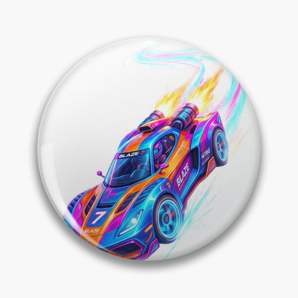 Item preview, uturistic Rocket Racing Car 8K PNG – Neon Cyberpunk Speed Vehicle | Cartoon Sci-Fi Pixar Style designed and sold by krishna-artdesigns.