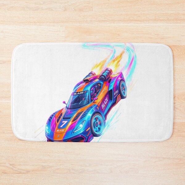 Item preview, uturistic Rocket Racing Car 8K PNG – Neon Cyberpunk Speed Vehicle | Cartoon Sci-Fi Pixar Style designed and sold by krishna-artdesigns.