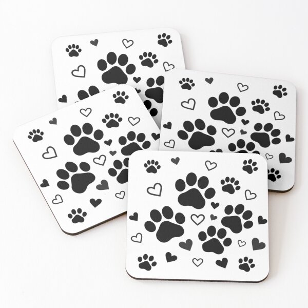 Item preview, Dog paw prints designed and sold by GigantoDesigns.