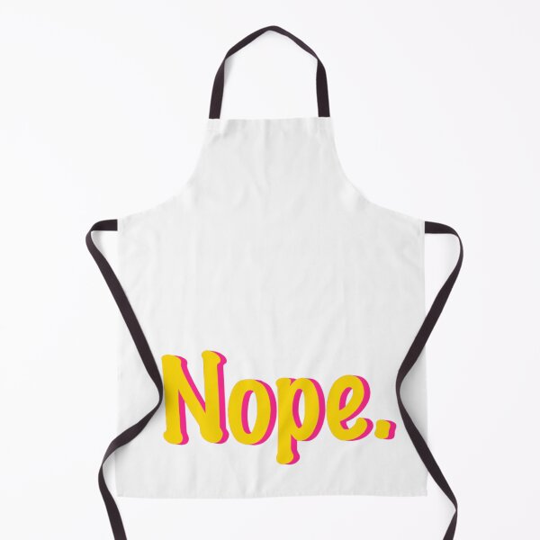 Item preview, Word "Nope." in a colorful tipography  designed and sold by N-art-halia.