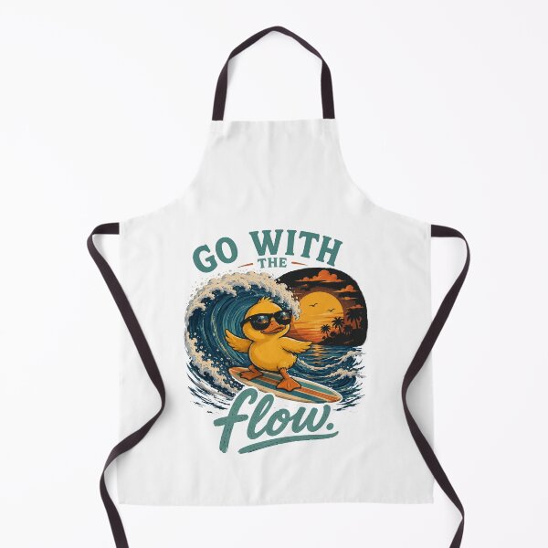 Item preview, Go With The Flow Duck designed and sold by DandelioMoon.