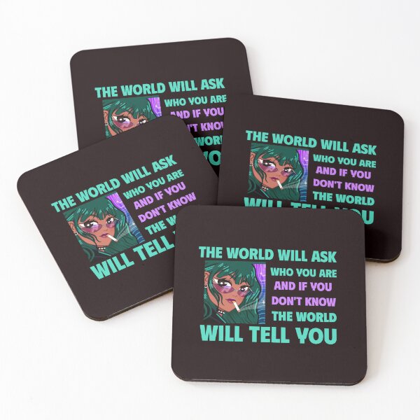 Item preview, THE WORLD WILL ASK WHO YOU ARE | CORE INSIGHTS SERIES — IDENTITY EDITION designed and sold by WitLounge.