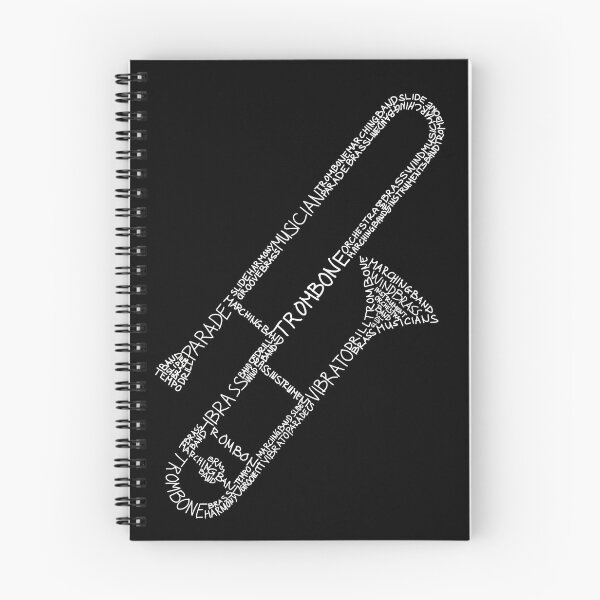 Item preview, Trombone Word Art - Musician Marching Band Player Gift designed and sold by clickbongski.