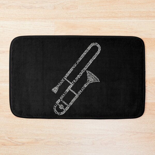 Item preview, Trombone Word Art - Musician Marching Band Player Gift designed and sold by clickbongski.
