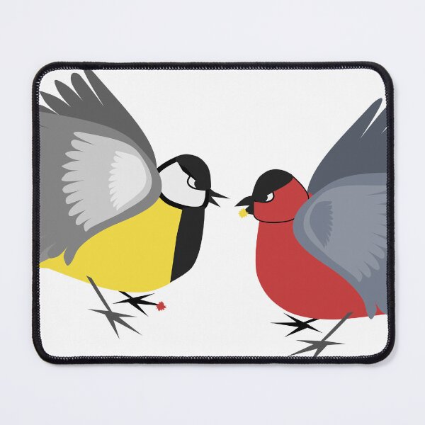 Item preview, Fighting Birds Spring Territory Dispute designed and sold by Oddette77.