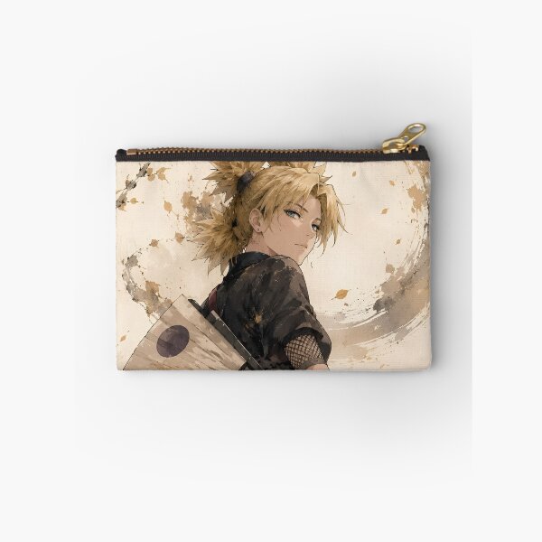Item preview, Temari | Wind Fan Kunoichi Samurai | Elegant Ninja Warrior Japanese Ink Style Art Print designed and sold by Dyan4.