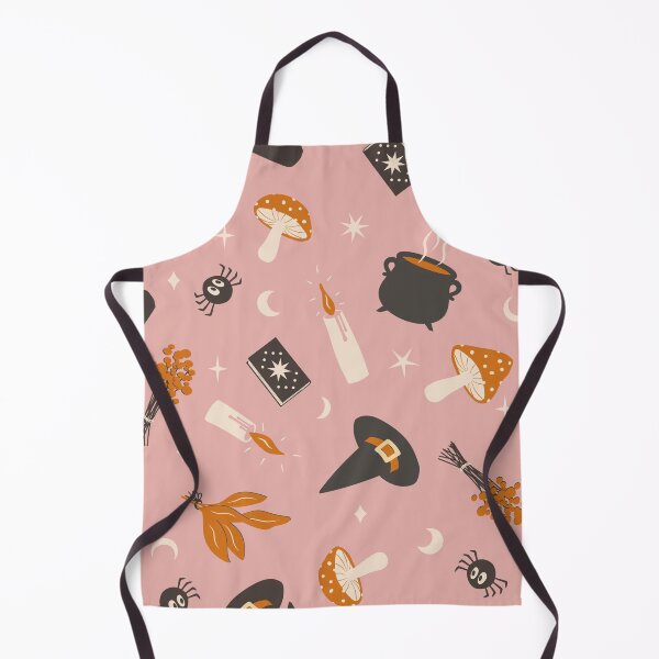 Item preview, Whimsical Witchy Autumn Pattern – Cozy Halloween Magic Seamless Design designed and sold by RJACreative.