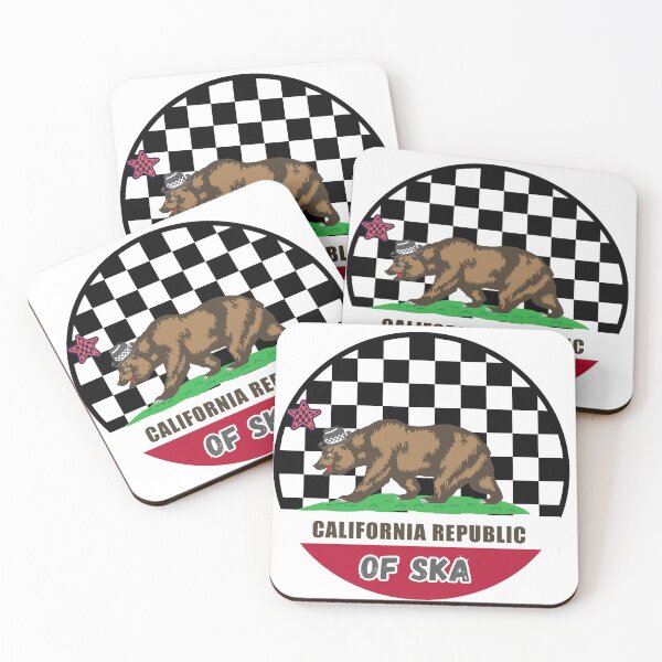 Item preview, SKA - California Republic of SKA t-shirt designed and sold by VinlandFashion.
