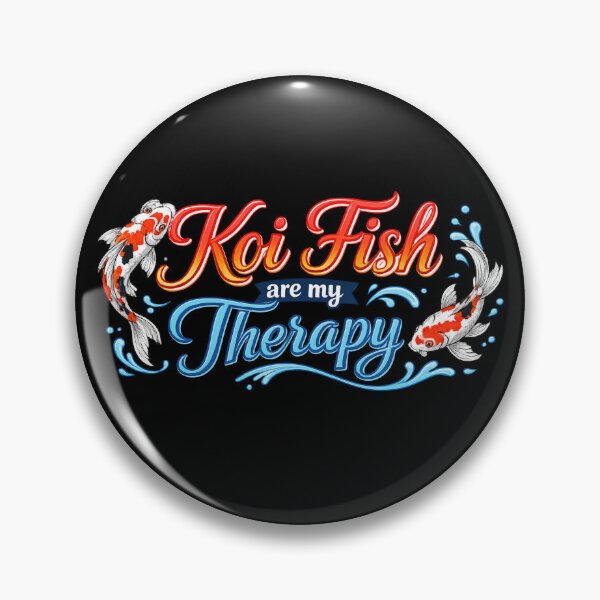 Item preview,  Koi Fish Are My Therapy designed and sold by Elisabeth Lucas.