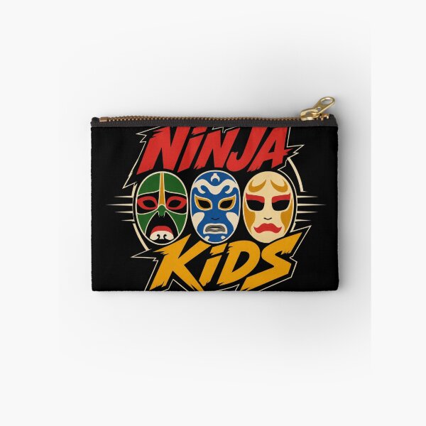 Item preview, Ninja Kids Logo Action Masks Retro Style designed and sold by killem667.