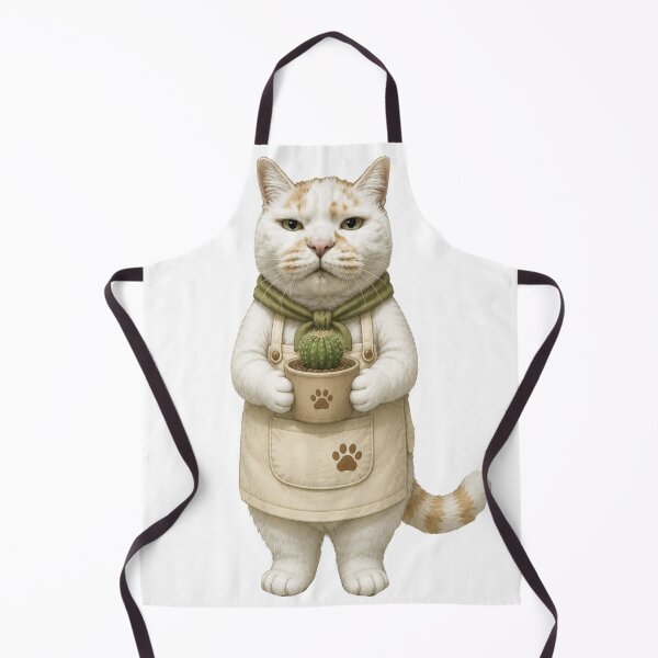 Item preview, The Cactus Keeper Cat designed and sold by Komatoya.