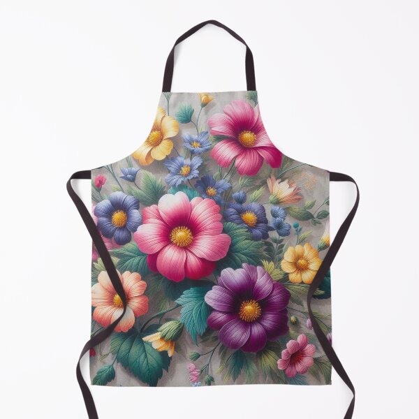 Item preview, Vintage oversized wildflowers designed and sold by SweetLilith.