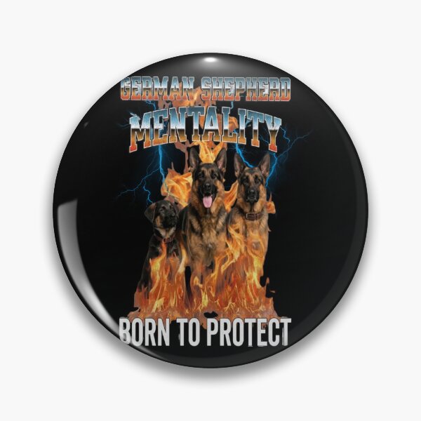 Item preview, German Shepherd Mentality Born To Protect – Loyal Guardian Dog Breed designed and sold by HoshisWorld2018.