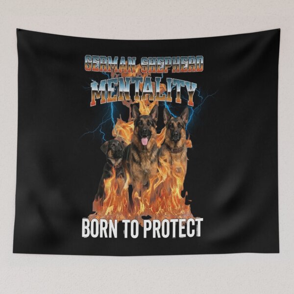Item preview, German Shepherd Mentality Born To Protect – Loyal Guardian Dog Breed designed and sold by HoshisWorld2018.