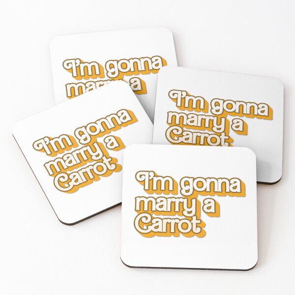Item preview, I'm gonna marry a carrot designed and sold by BrintyInk.