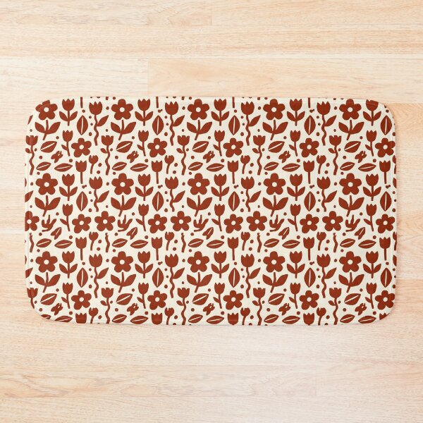 Item preview, Boho Floral and Leaf Abstract Pattern designed and sold by SplashTastic.