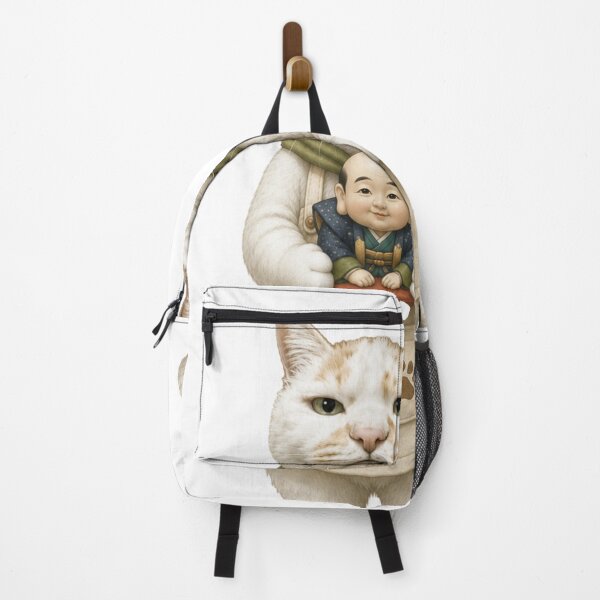 Item preview, The Guardian Cat and Fukusuke Doll designed and sold by Komatoya.