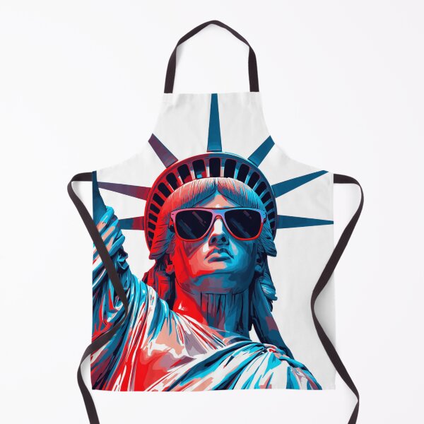 Item preview, Cool Statue of Liberty 4th of July Pop Art Design designed and sold by Shanker-studio.