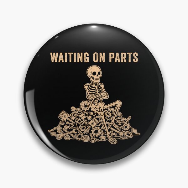 Item preview, Waiting On Parts Funny Auto Mechanic designed and sold by nosu-art-pod.