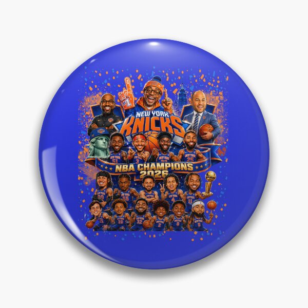 Item preview, Celebration New York Basketball Championship 2026 Caricature Team Fan Art  designed and sold by DandelioMoon.