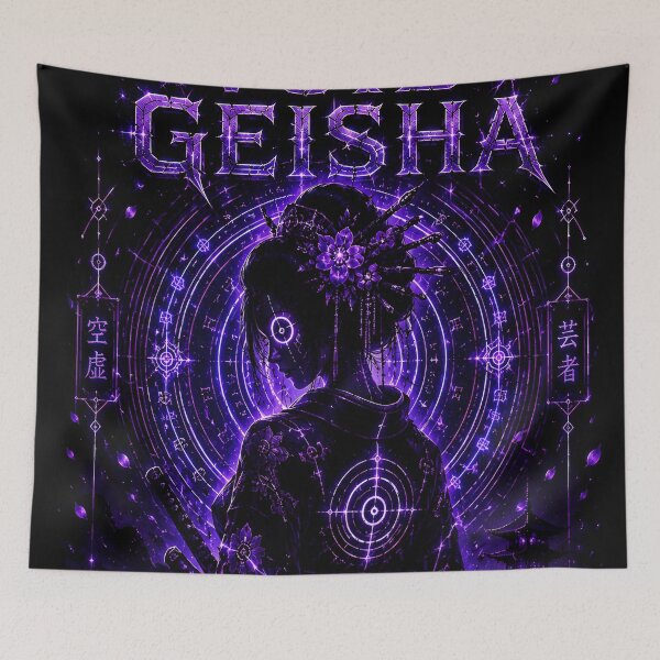 Item preview, Void Geisha Cyberpunk Neon Japanese Aesthetic designed and sold by RiteshCenter .
