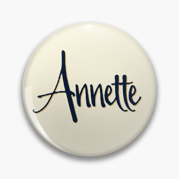 Item preview, ANNETTE personalized type design designed and sold by CharlottePlaceArt.