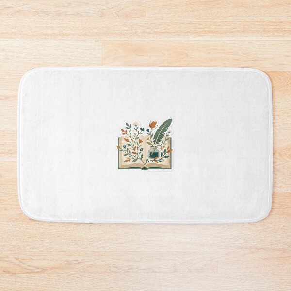 Item preview, Scholar's Desk: Inkwell, Quill, and Tea-Stained Book designed and sold by belajarubic.