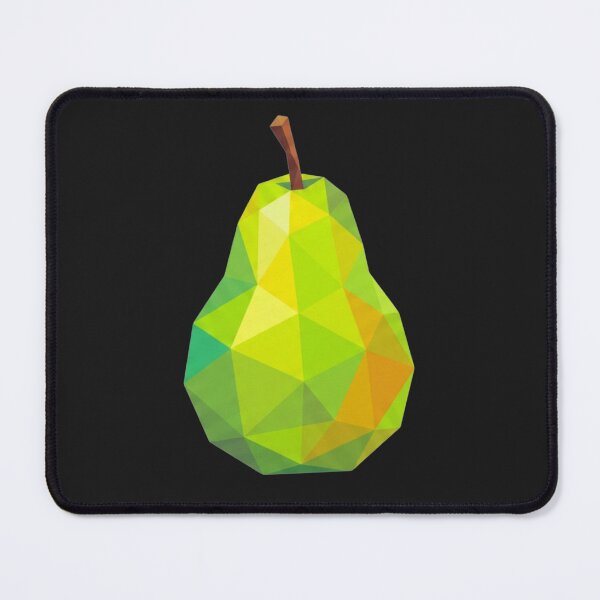 Item preview, Low Poly Pear Geometric Fruit Art Vintry Off designed and sold by VintryOff.
