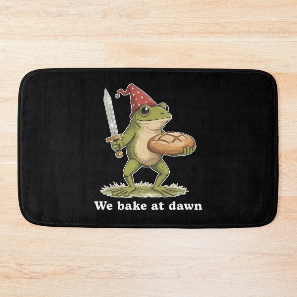 Item preview, We bake at Dawn Frog Funny designed and sold by nosu-art-pod.
