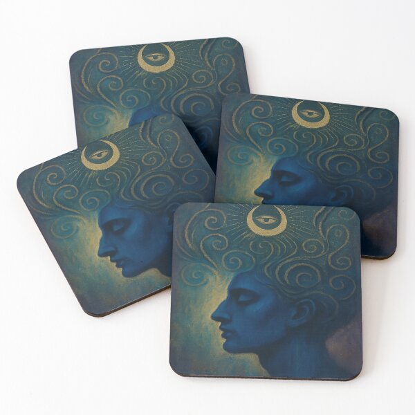 Item preview, Indigo Soul of Stillness designed and sold by Whispers of Light✨.
