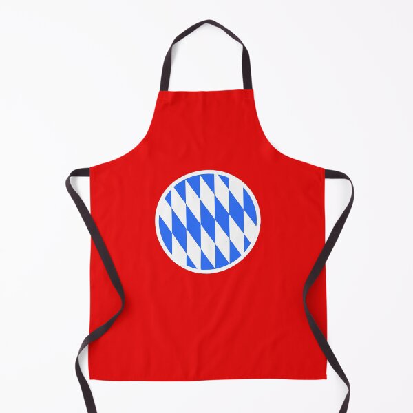 Item preview, Bavaria Blue and White Diamond Football Pattern Circle designed and sold by Messyias.