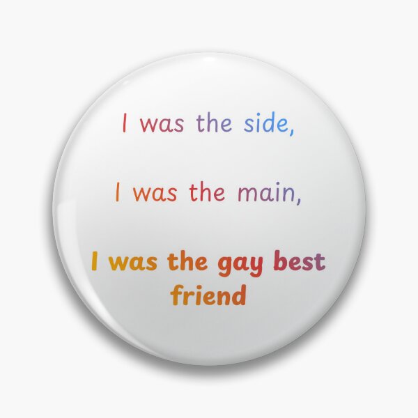 Item preview, Gay Best Friend (Pride Version) designed and sold by MochiNelly Designs.