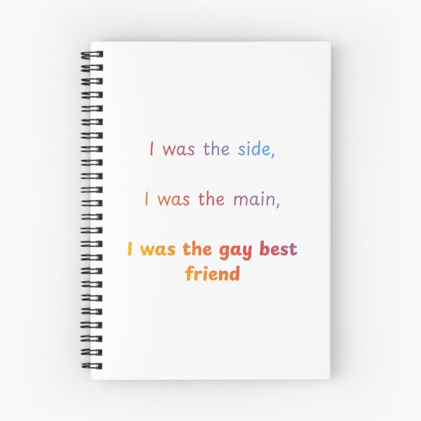 Item preview, Gay Best Friend (Pride Version) designed and sold by MochiNelly Designs.