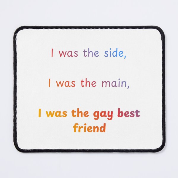 Aperçu de l'œuvre Meilleur ami gay (Version Pride) créée et vendue par MochiNelly Designs.
