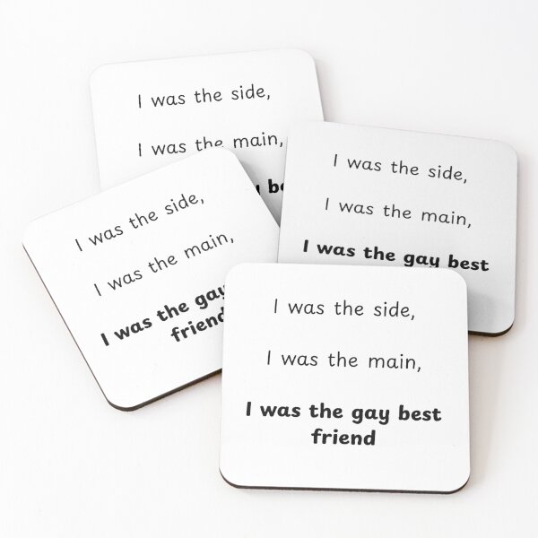 Item preview, Gay Best Friend designed and sold by MochiNelly Designs.