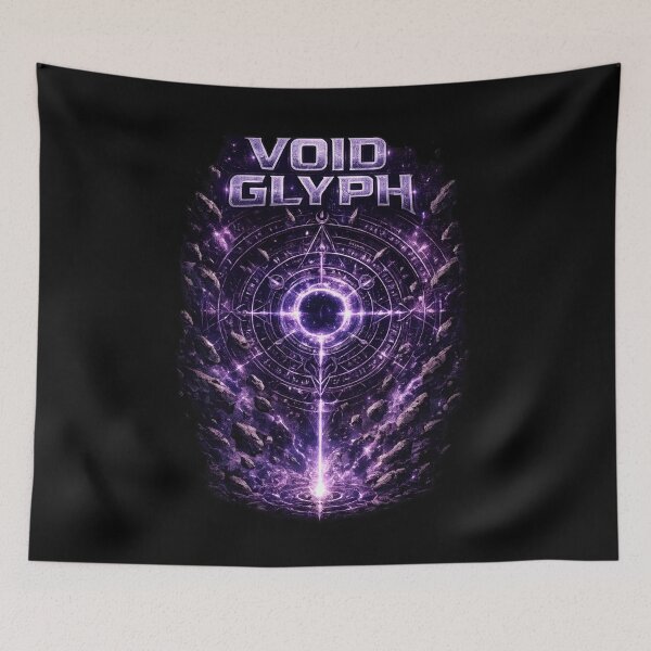 Item preview, Void Glyph Cosmic Galaxy Arcane Magic Portal designed and sold by RiteshCenter .