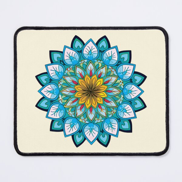 Item preview, Folk Mandala designed and sold by CharlottePlaceArt.