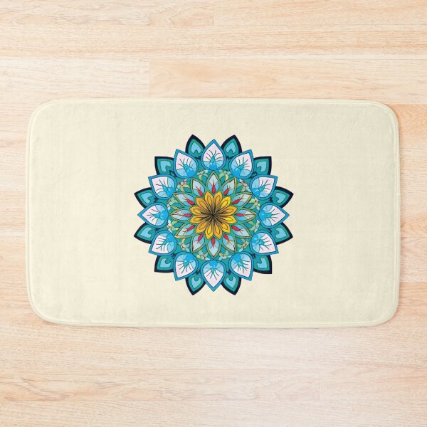 Item preview, Folk Mandala designed and sold by CharlottePlaceArt.