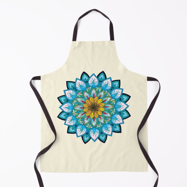 Item preview, Folk Mandala designed and sold by CharlottePlaceArt.
