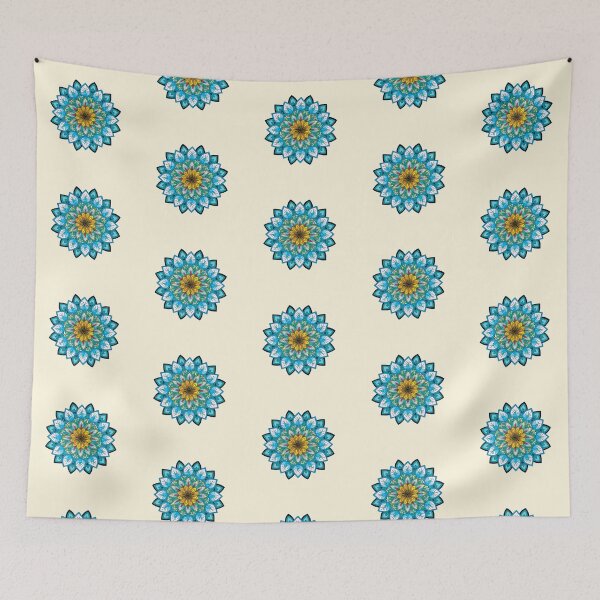 Item preview, Folk Mandala designed and sold by CharlottePlaceArt.